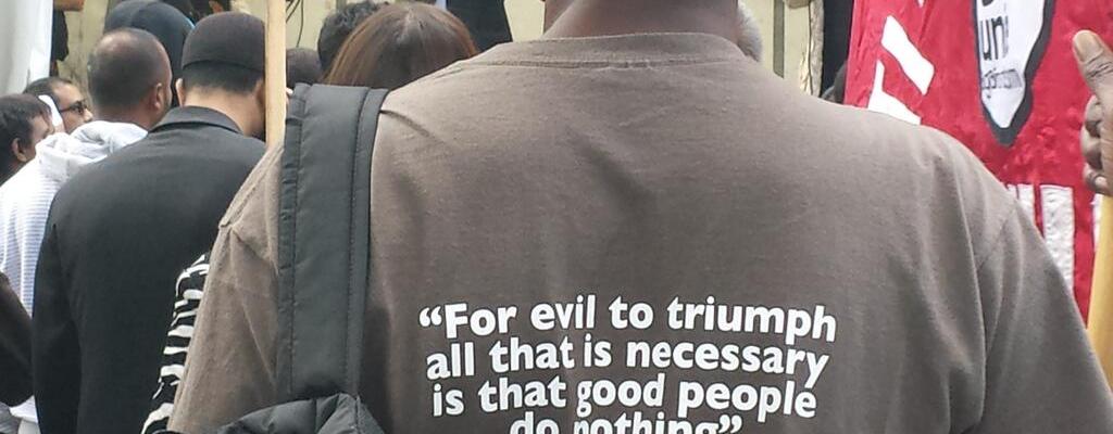 EDL, UAF, counter protest, demonstration, east london, mosque