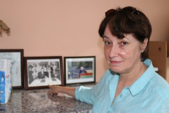 Councillor Candida Ronald at the SELMO Centre.  Oct 2014